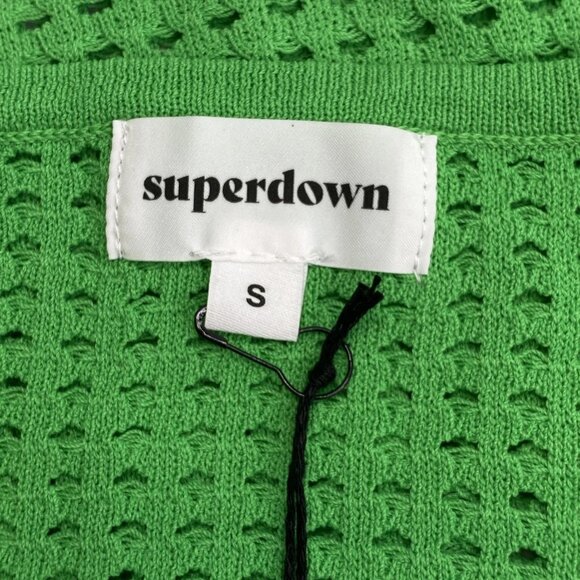 Superdown Talulah Knit Mini Dress – Green – Size S – NWT - Picture 4 of 9